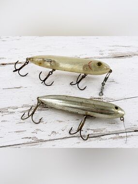 Vintage Heddon Zara Spook & Super Spook Topwater Fishing Lure Lot